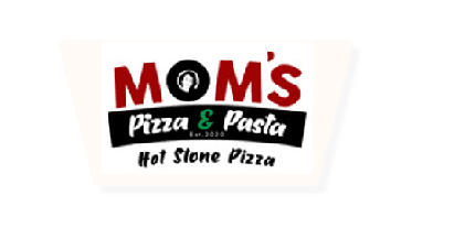 Moms Pizza and Pasta logo