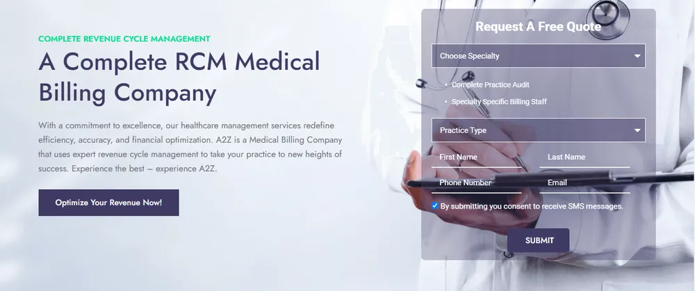 A2Z Medical Billing Services cover