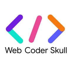 Web Coder Skull logo