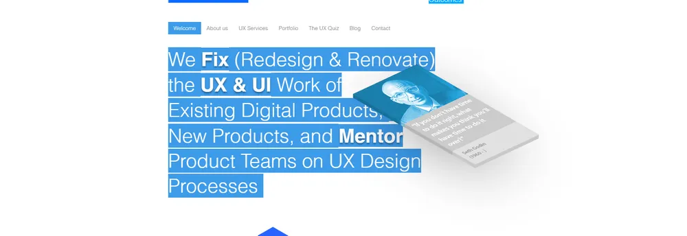 2CENTS UX Strategy and Design Agency cover