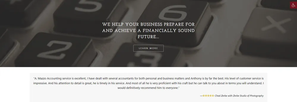 A Mazzo Accounting Services cover