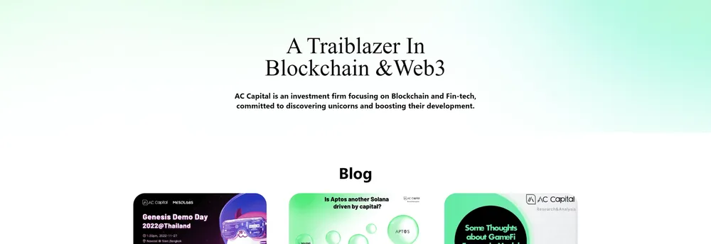 AC Capital cover