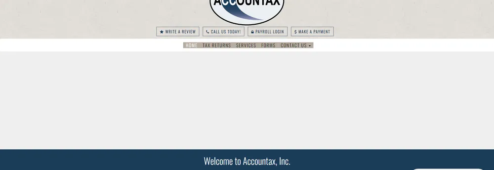 Accountax Inc. cover