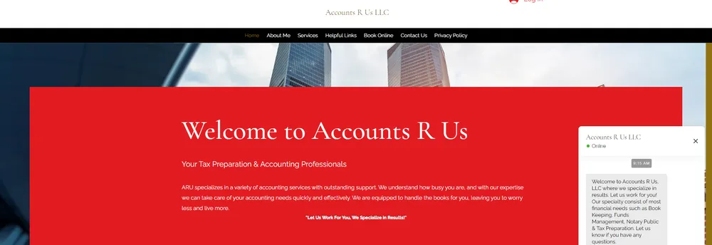 Accounts R Us cover