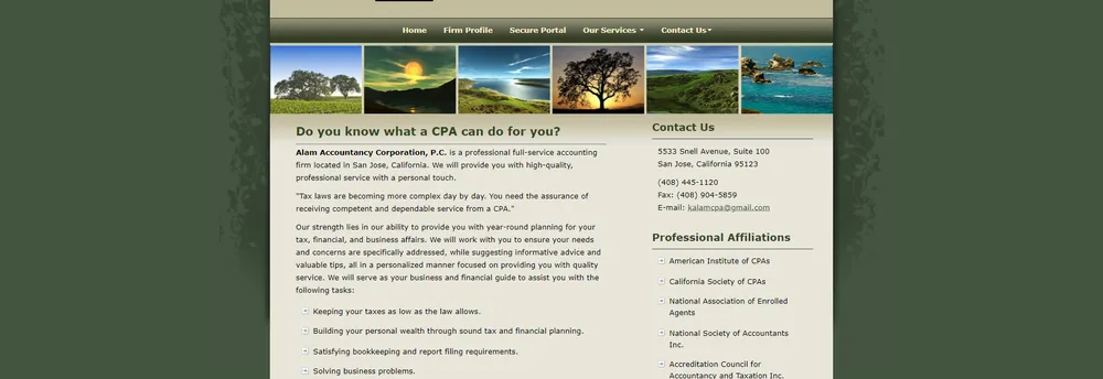 Alam Accountancy Corporation cover