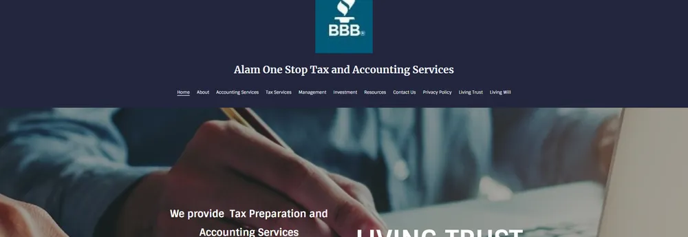 Alam One Stop Tax and Accounting Services cover