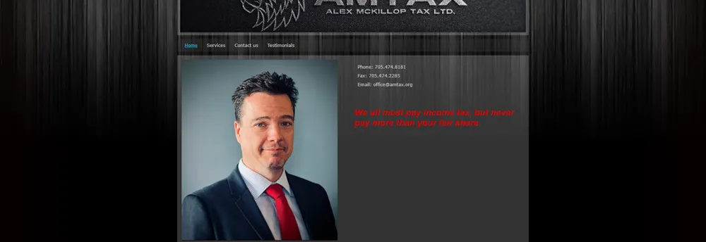 Alex McKillop Tax cover