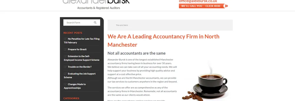 Alexander Bursk Accountants cover