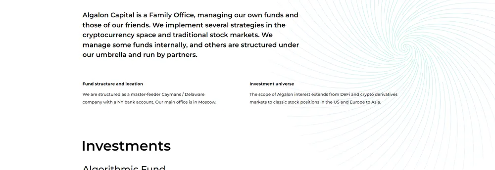 Algalon capital cover