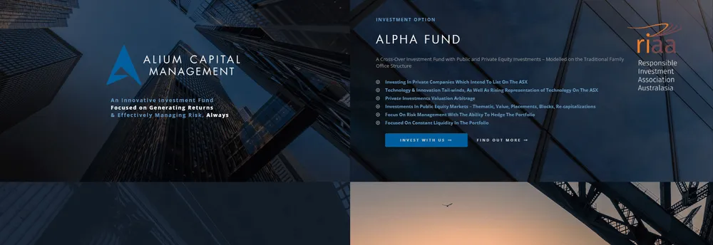 Alium Capital cover