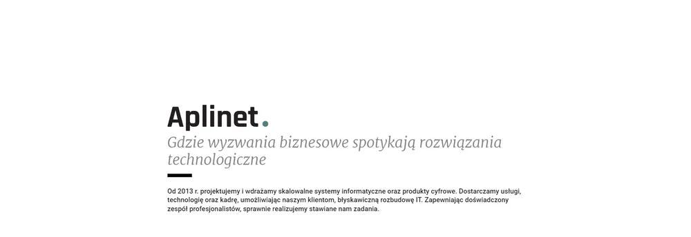 Aplinet cover