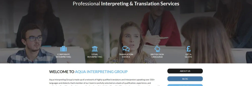 Aqua Interpreting Group cover