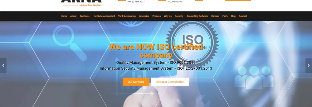 Arna Accounting Services cover