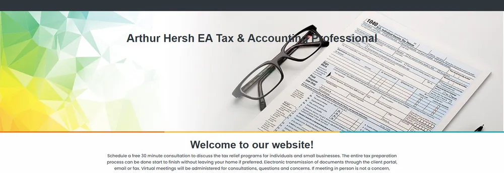 Arthur Hersh EA Tax & Accounting Professional cover