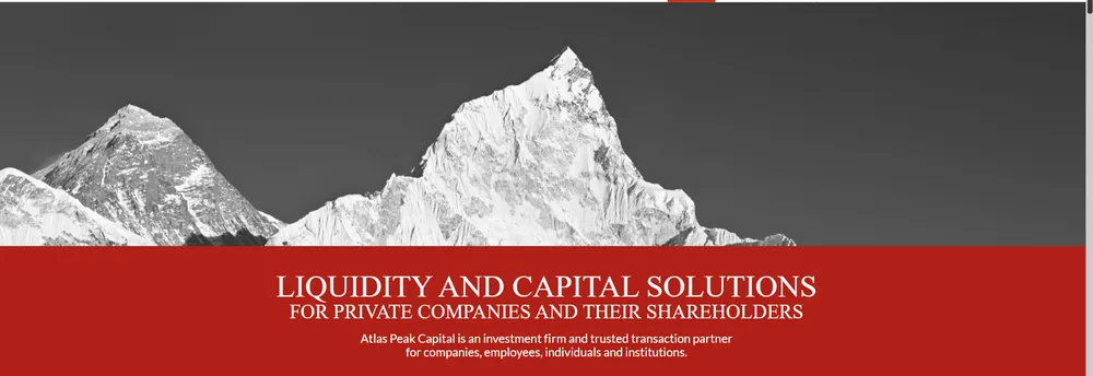 Atlas Peak Capital cover