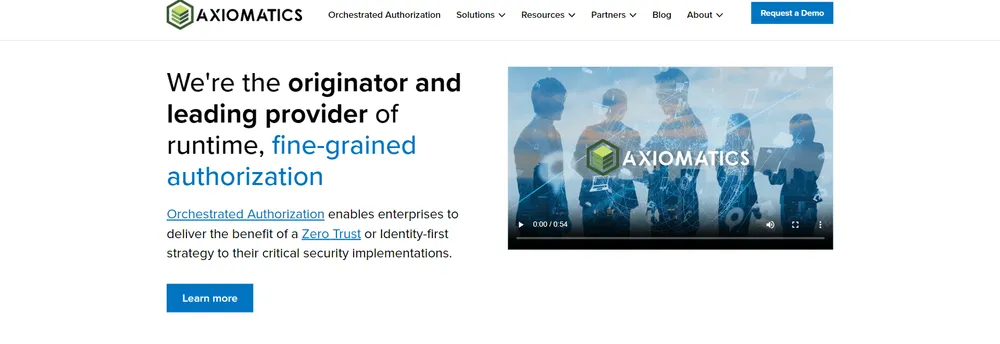 Axiomatics Policy Server cover