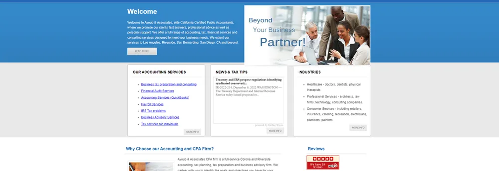 Ayoub & Associates CPA Firm cover
