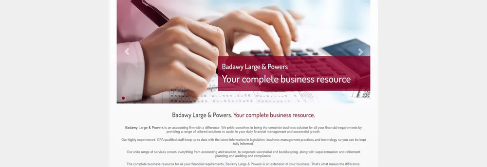 Badawy Large & Powers cover