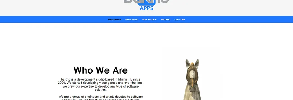 baKno Apps cover