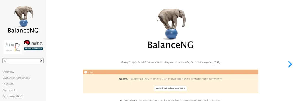 BalanceNG cover