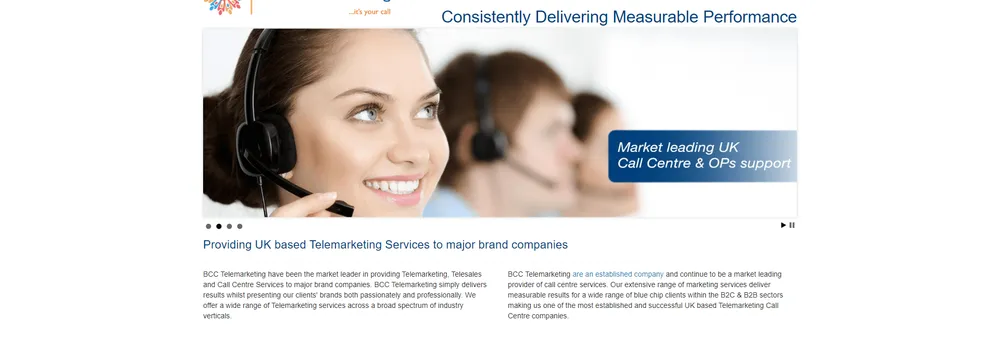 BCC Telemarketing cover