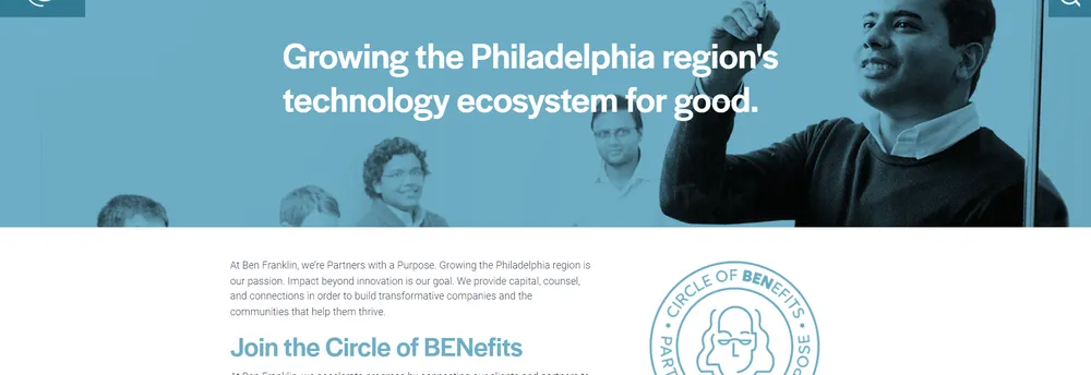 Ben Franklin Technology Partners of Southeastern Pennsylvania cover