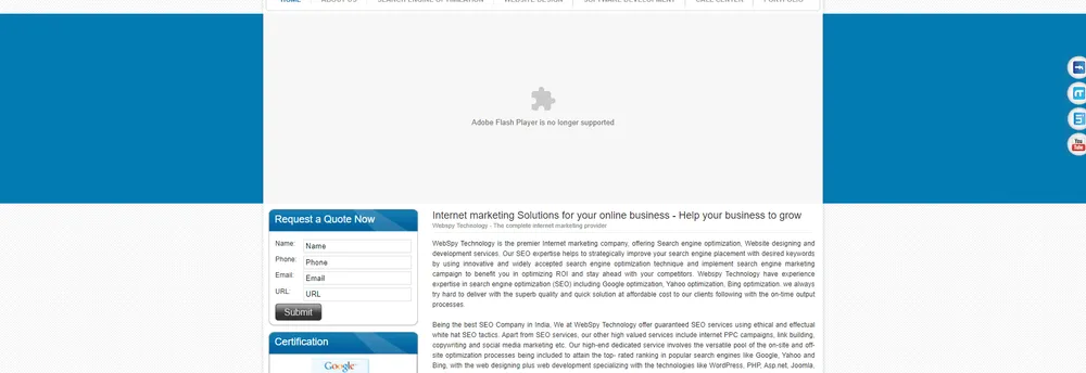 Best Internet Marketing Company- WebSpy Technology cover