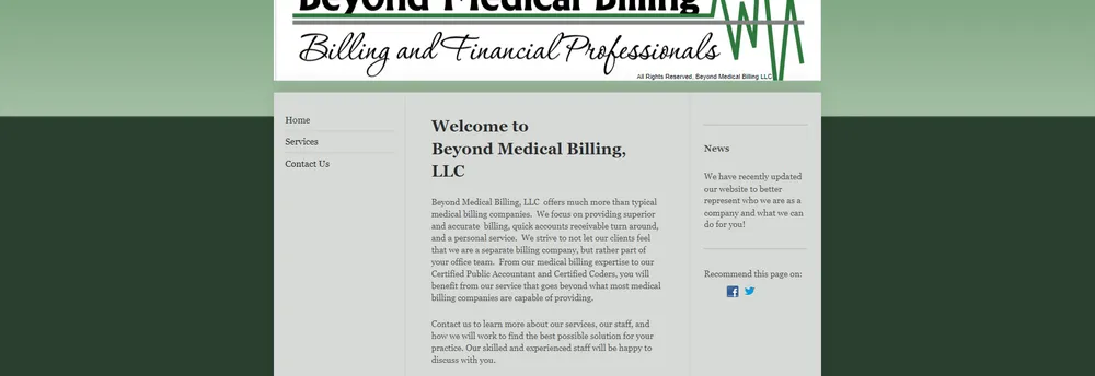 Beyond medical billing cover