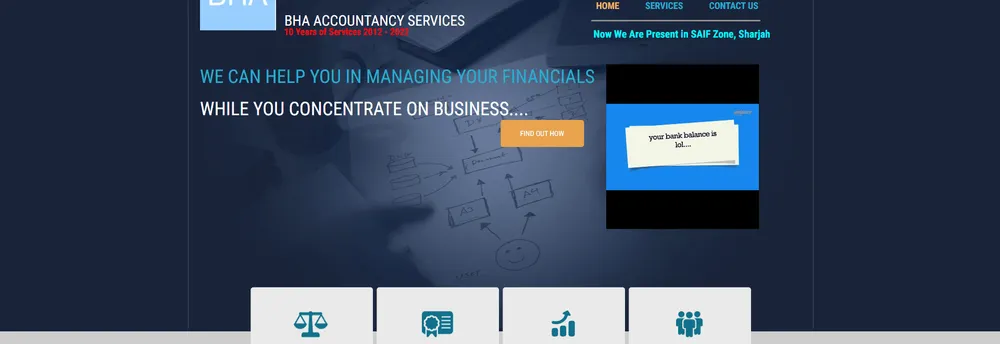 BHA Accountancy Services cover