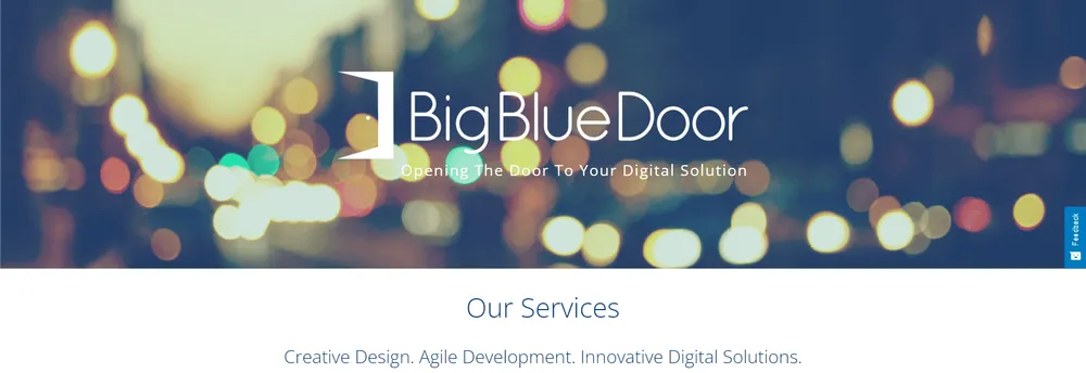 Big Blue Door cover