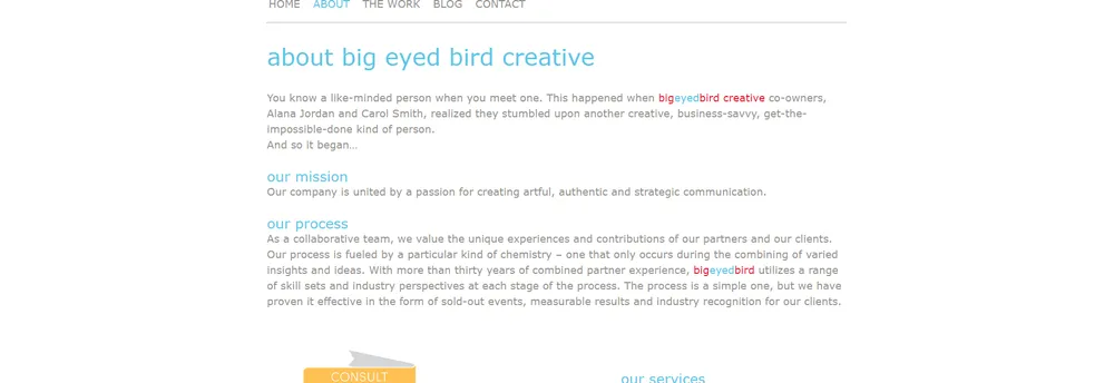 Big Eyed Bird Creative, LLC cover