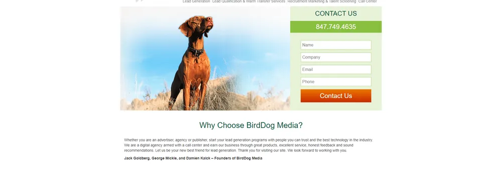 Birddog Media cover