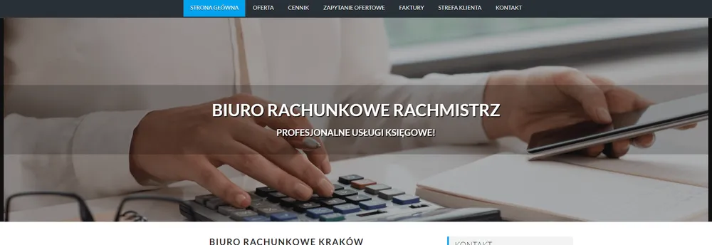 Biuro Rachunkowe Rachmistrz cover