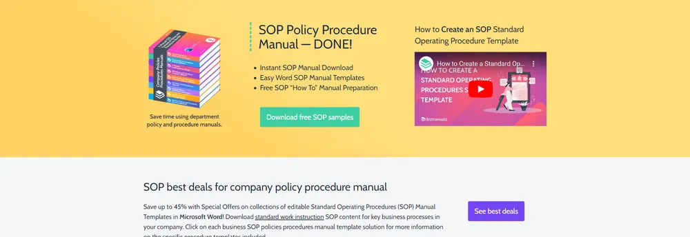 Bizmanualz OnPolicy cover