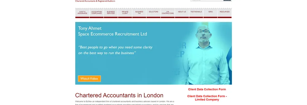 Biznav Chartered Accountants cover