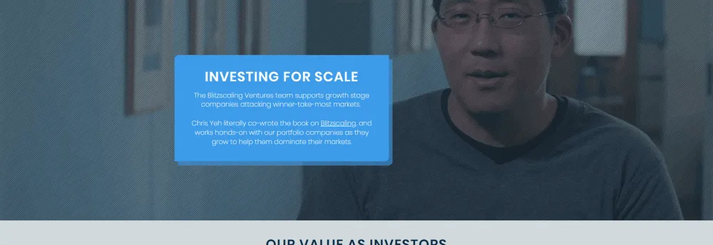Blitzscaling Ventures cover