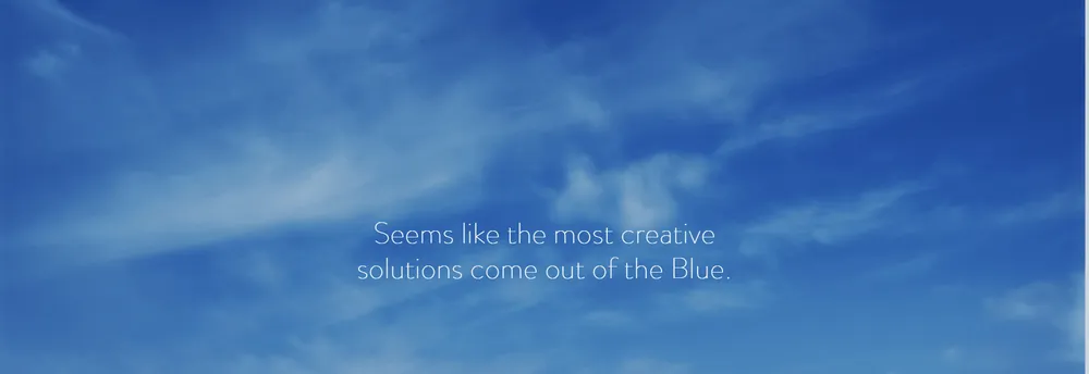 Blue Advertising cover