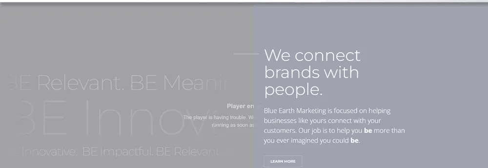Blue Earth Marketing cover