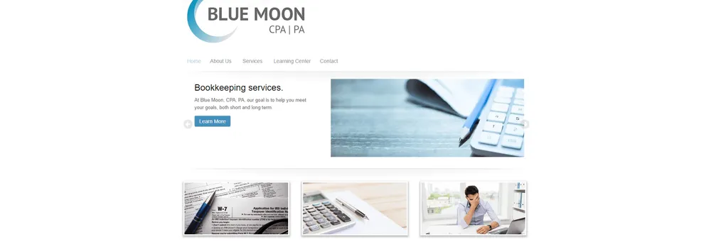 Blue Moon, CPA, PA cover