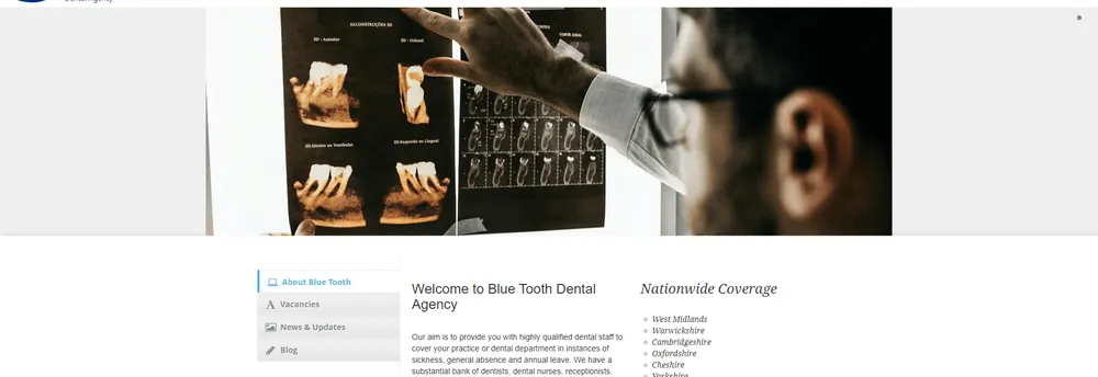 Blue Tooth Dental Agency cover