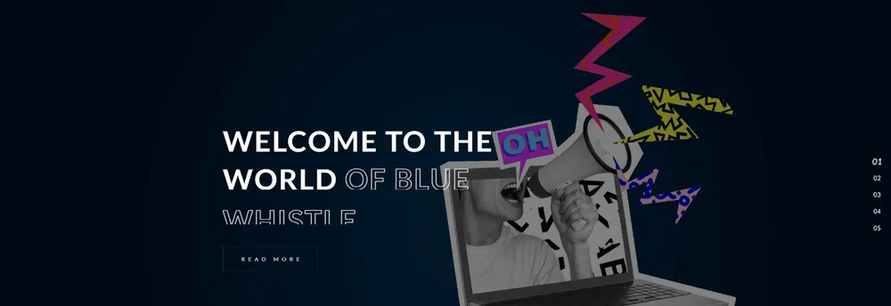 Blue Whistle Advertising cover