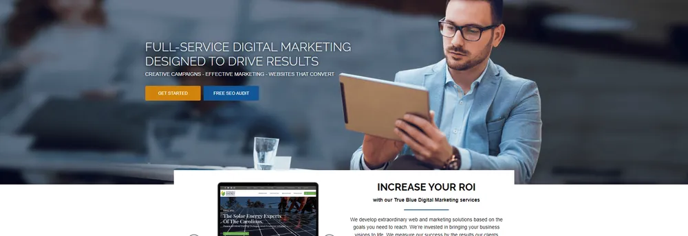 BlueTone Media Web Design cover