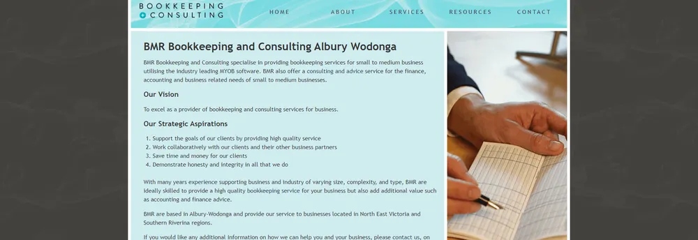 BMR Bookkeeping and Consulting cover