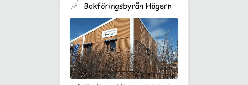 Bokföringsbyrån Hägern AB cover