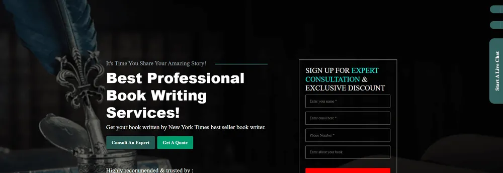 Book Writing Founders cover