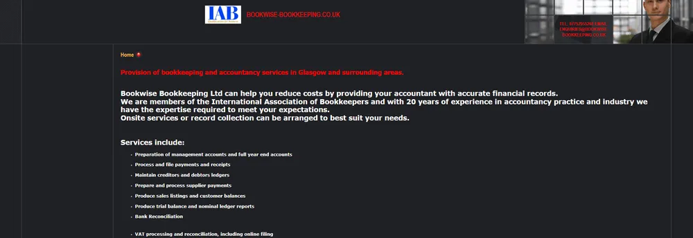 Bookwise Bookkeeping Limited cover
