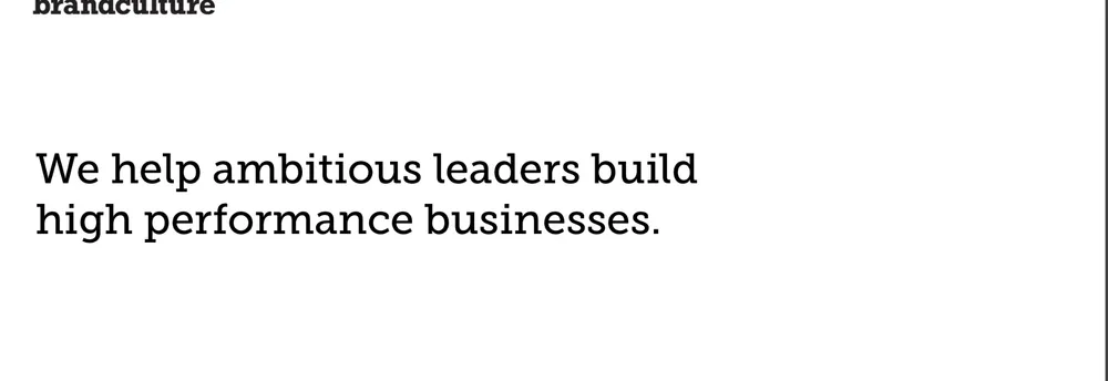 Brand Culture Company, LLC cover
