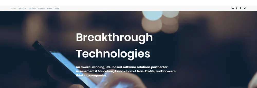 Breakthrough Technologies cover