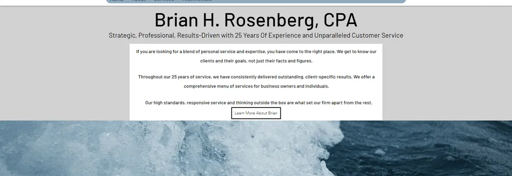 Brian H. Rosenberg, CPA cover