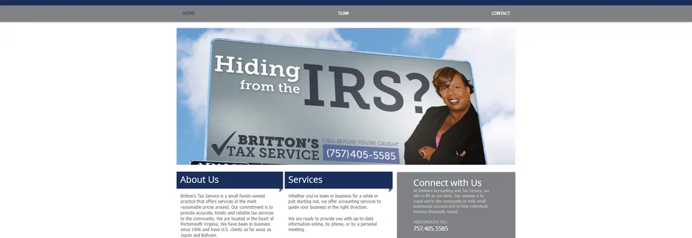 Britton's Tax Service cover